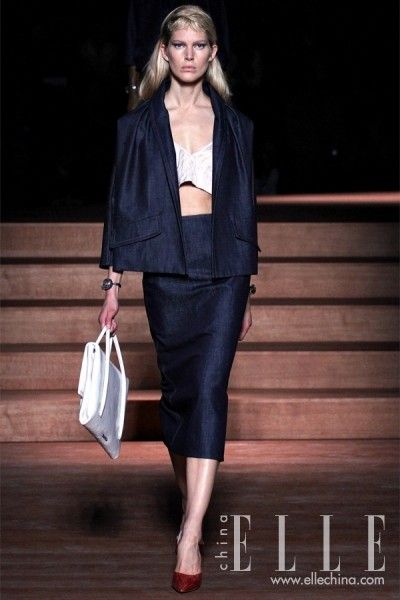 Miu Miu 及膝鉛筆裙